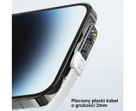 USAMS Kabel kątowy USB-C/Lightning PD 20W Fast Charging 1,2m biały - 1568986 - zdjęcie 6